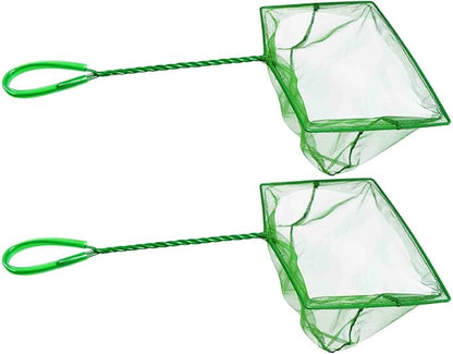 Aquarium Fishing Net Fish Tank Cleaning Tools Fine Mesh Net by AOODOOM