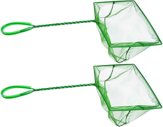 Aquarium Fishing Net Fish Tank Cleaning Tools Fine Mesh Net by AOODOOM
