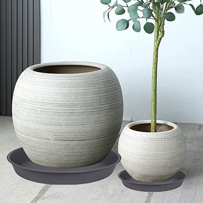 2 Pack of Bird Bath Bowl 12", 1.6" Depth, 10 12 inch Birdbath Bowls Dish Only - Image 3
