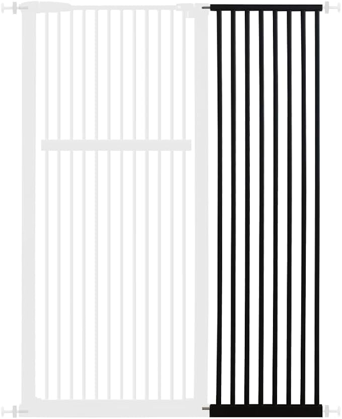 Lumizone Extra Tall Pet Gate 55.12" High Pressure Mounted 16.73" Wide Extension by Lumizone