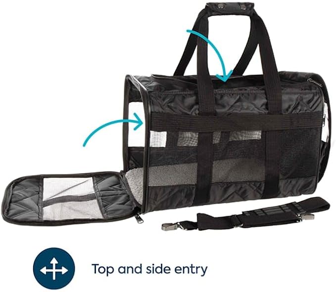 Sherpa Deluxe Airline Approved Soft Sided Dog & Cat Carrier - Image 3