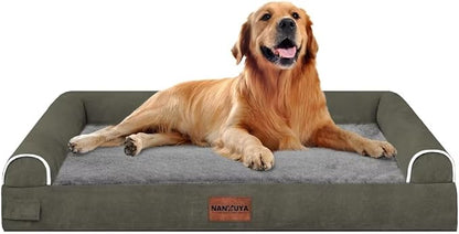 Large Dog Bed Orthopedic Washable: Beds Bolster XL Bed Big XLarge Dogs Memory - Image 9