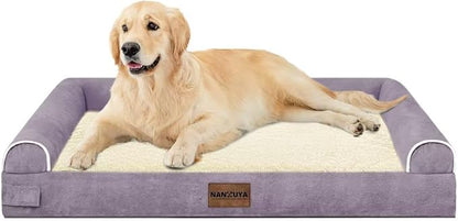 Large Dog Bed Orthopedic Washable: Beds Bolster XL Bed Medium Large Dogs Egg - Image 9
