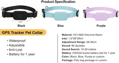 PawsPath Pet GPS Tracker Collar, Unlimited Range Waterproof Cat Dog Anti-Lost - Image 6