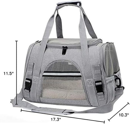 Cat Carriers, Dog Carriers, Pet Carriers – Airline-Approved Soft-Sided Bag - Image 10