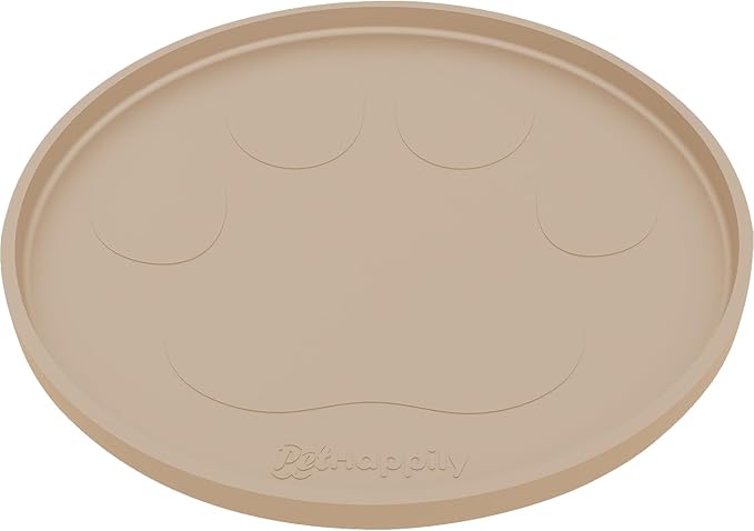Dog Food Mat Round 10" by PETHAPPILY