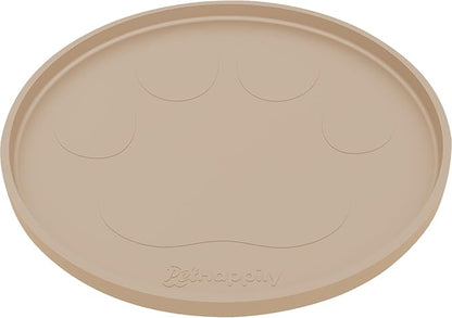 Dog Food Mat Round 10" by PETHAPPILY