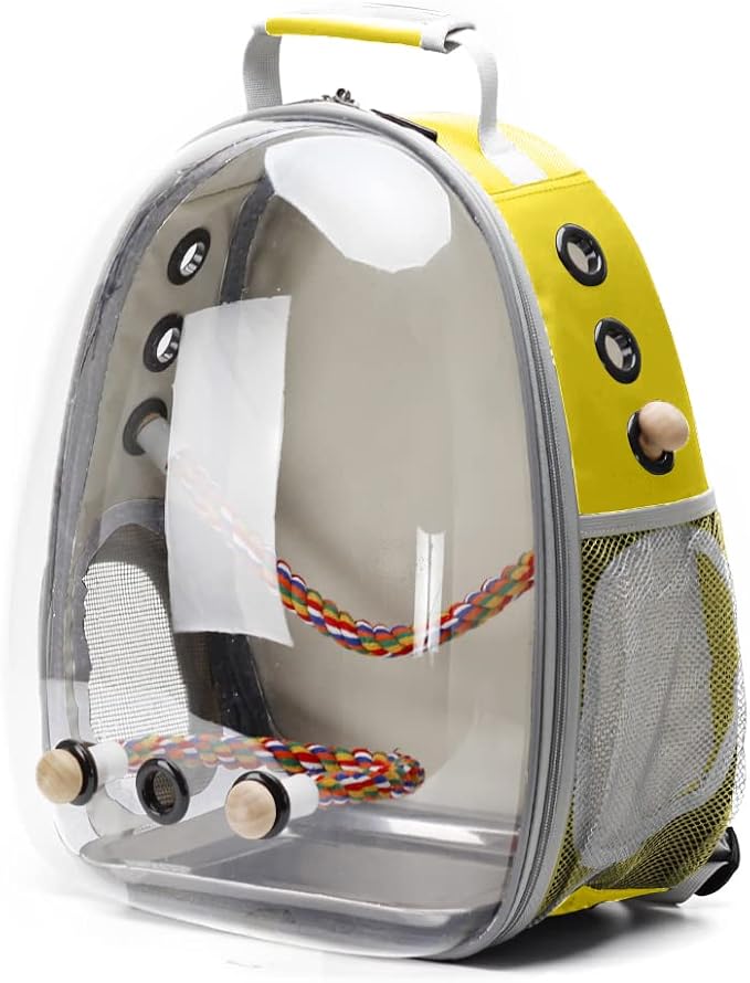Bird Traval Carrier Cage, Vet Transport School Bag - Image 4