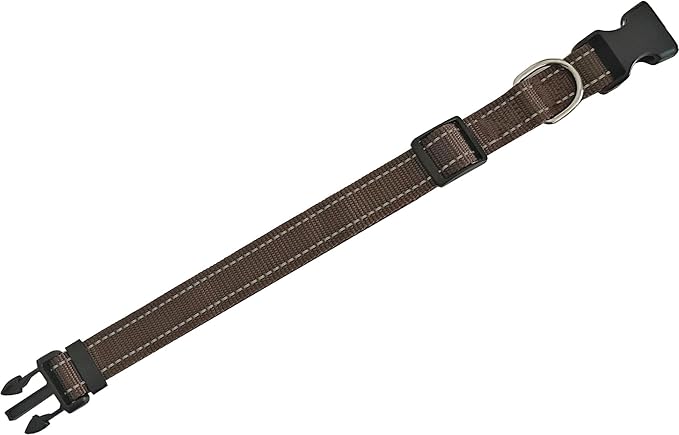 Adjustable Nylon Dog Collar, Reflective Collar 1 Inch 3/4 Inch 5/8 Inch Wide - Image 3