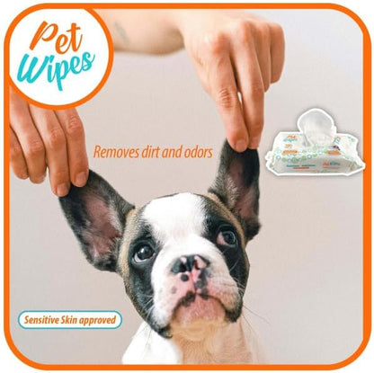 Txakur pet Wipes for Dogs and Cats Hypoallergenic Natural Products for - Image 6