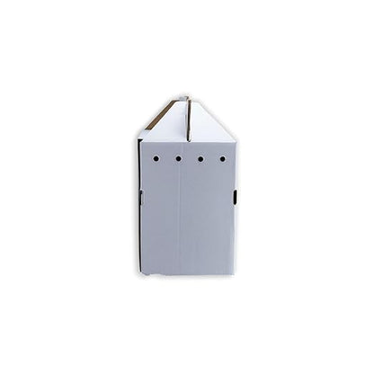 Disposable Cardboard Pet Carrier 12/Case | Sturdy Corrugated Cardboard Carrier - Image 3