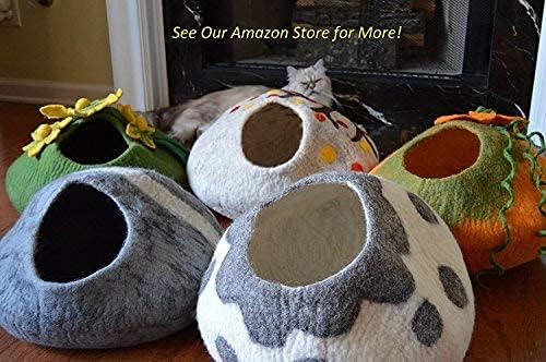 Wool Cat Toys - Felt Cat Toy Balls - Image 6