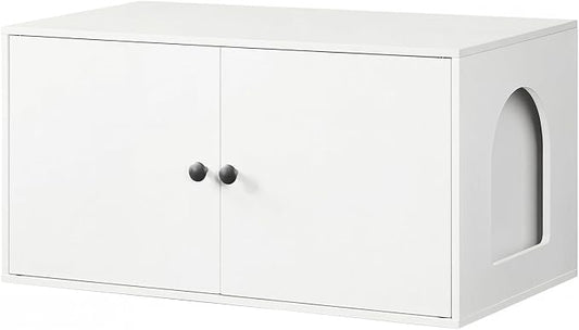 HOOBRO Cat Litter Box Enclosure, Hidden Litter Box Furniture by HOOBRO