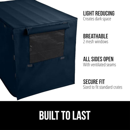 GORILLA GRIP Dog Crate Covers Compatible - Image 2