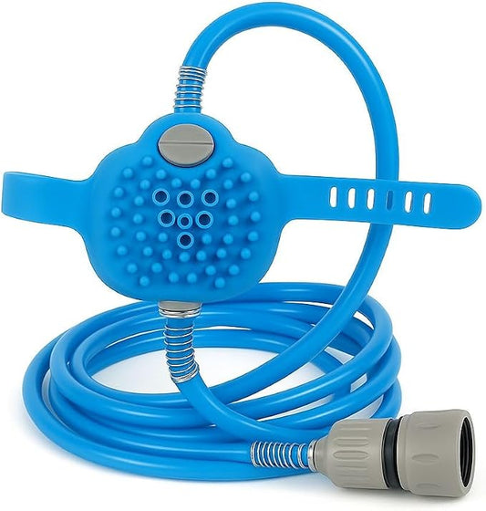 Dog Shower & Grooming Glove – 2-in-1 Pet Bathing Tool by Unknown