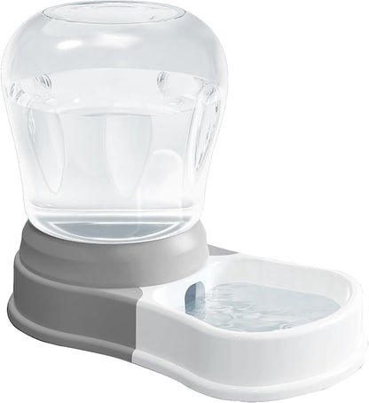 1 Gallon Automatic Dog Water Dispenser, Large Capacity Gravity Pet Water Bowl by STALTWO