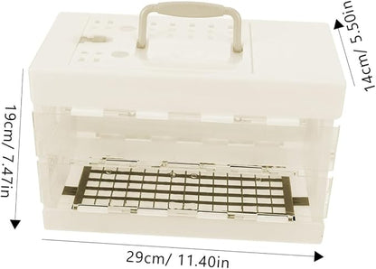 HANABASS Bird Travel Carrier Small Bird Cage - Image 2