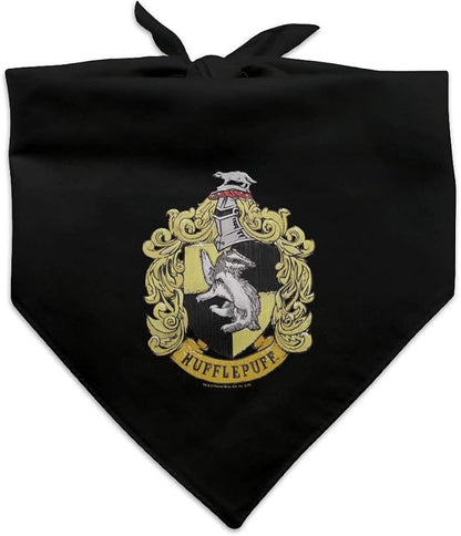 GRAPHICS & MORE Harry Potter Hufflepuff Painted Crest Dog Pet Bandana by GraphicsandMore