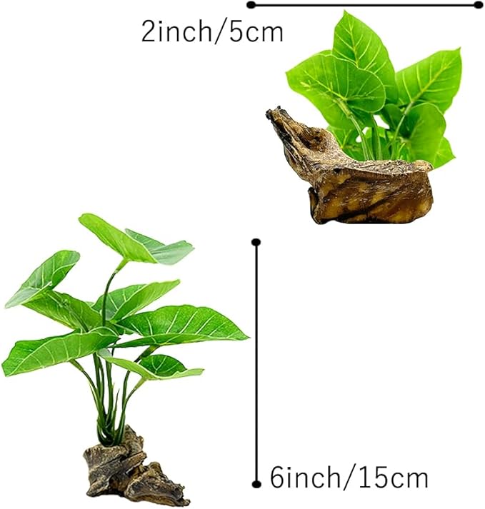 Smoothedo-Pets Fish Tank Decor Aquarium Decorations Ornaments Betta Leaf pad - Image 4