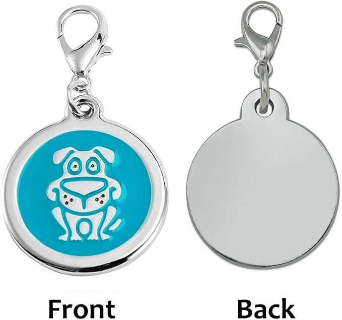 Personalized Funky Dog Design Pet ID Tags - Image 6