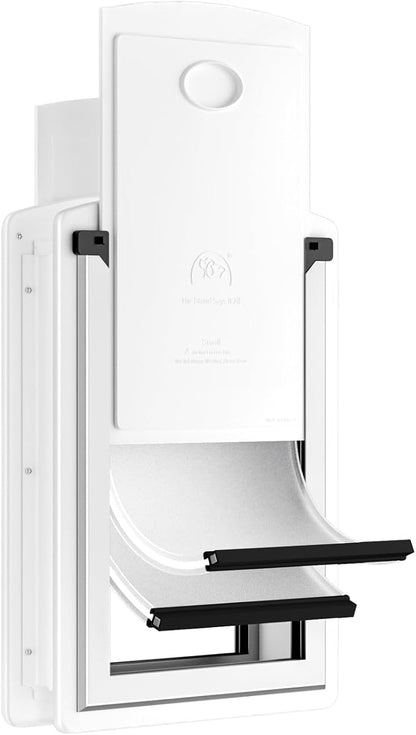 MAVRICFLEX Cat Door for Door, All-Stainless Steel Frame Cat Door by MAVRICFLEX
