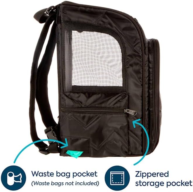 Sherpa Deluxe Guaranteed On Board Convertible Pet Carrier & Backpack - Image 2