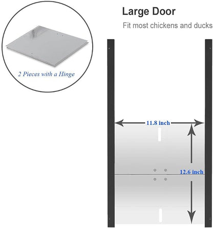 JVR Automatic Chicken Coop Smart Door Compatible - Image 6