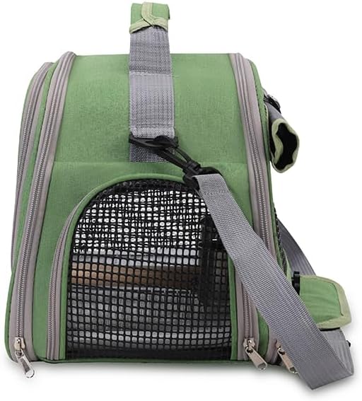 Bird Travel Carrier, Portable Small Bird Parrot Parakeet Carrier - Image 5