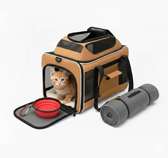 Cat Carrier Dog Carrier Airline Approved, Pet Carrier by Unknown