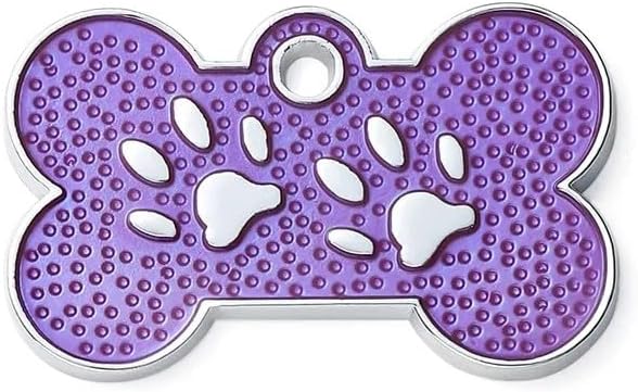 Personalized Dog/Cat Cute Paw Pet ID Tag by COOLLIANT