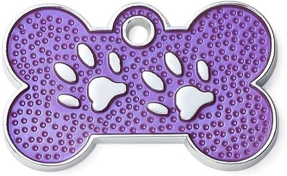 Personalized Dog/Cat Cute Paw Pet ID Tag by COOLLIANT