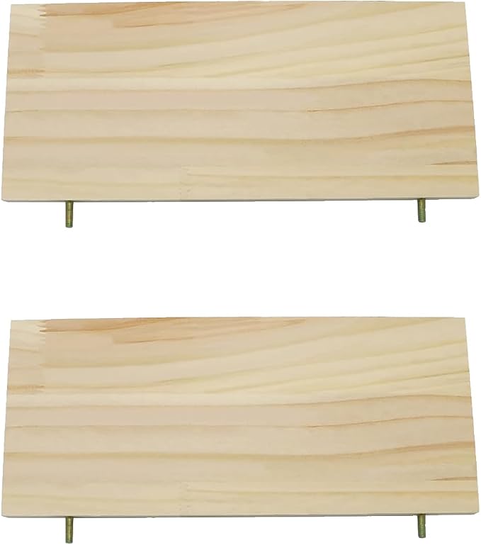 Litewoo Parrot Bird Wood Perch Platform Large Stand Shelf by Litewoo