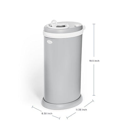 Ubbi Stainless Steel Diaper Pail, Odor Locking, No Special Bag Required - Image 6