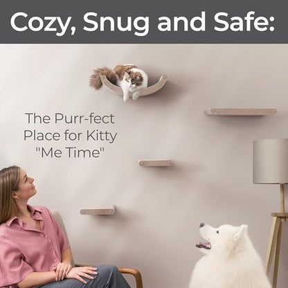 Wall Mounted Cat Shelves by Pryde Pets - Image 3