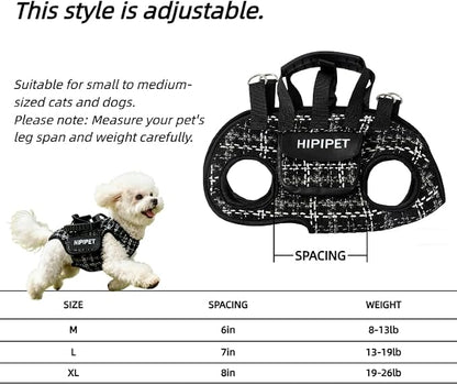 Dog Lift Harness Dog Carrier Adjustable Carrier Sling - Image 3