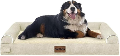 Large Dog Bed Orthopedic Washable: Jumbo Dog Bed Bolster Extra Large Dogs Egg - Image 8