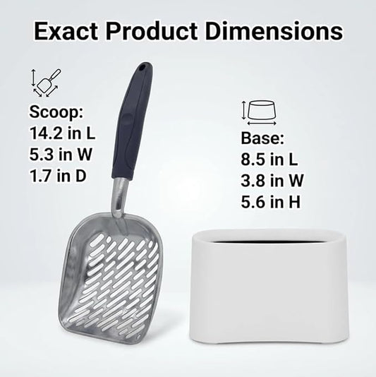 Heavy-Duty Metal Cat Litter Scoop - Image 2