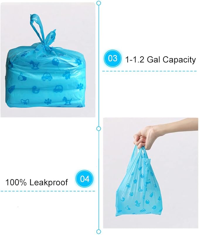 Odor Sealing Cat Litter Poop Clump Pick-Up Bags - Image 3