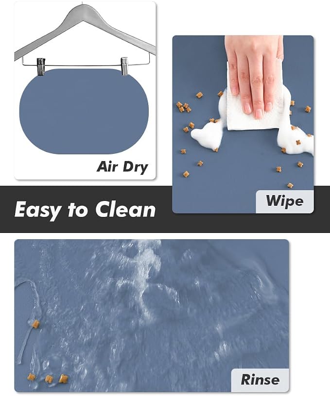 Absorbent Dog Food Mat-Dog Cat Mat - Image 4