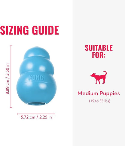 KONG Puppy - Natural Teething Rubber Chew Toy - Image 5