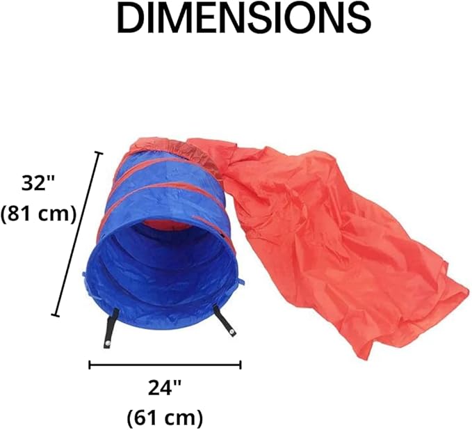 Midlee Dog Agility Chute Tunnel Training Equipment - Image 8
