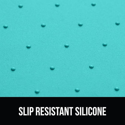 GORILLA GRIP 100% Waterproof Raised Edge BPA Free Silicone Pet Feeding Mat - Image 4