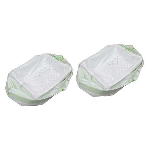 HANABASS 2sets Pet Cat Litter Filter Bag Bags Large Hole Automatic Closing by HANABASS