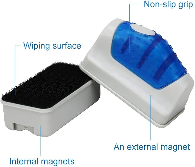 Jasonwell Magnetic Aquarium Fish Tank Glass Algae Glass Cleaner Scrubber - Image 3