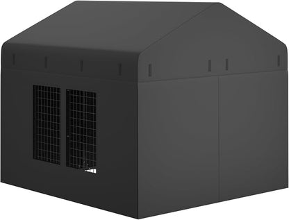 Outdoor Dog Kennel Cover 79" W x 79" D x 72.5" H - Image 2