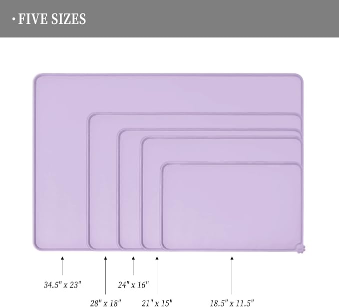 Waterproof Pet Feeding Mat - Image 2