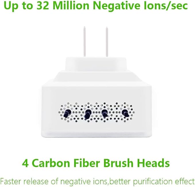 Ionizer Air Purifier, Air Ionizer Plug In Ion Generator - Image 5