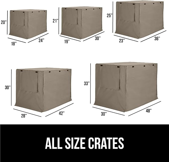 GORILLA GRIP Dog Crate Covers Compatible - Image 3