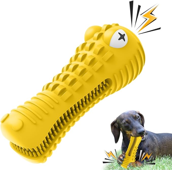 Dog Toys for Aggressive Chewers Large Medium Breed, Indestructible Dog by Cutiful