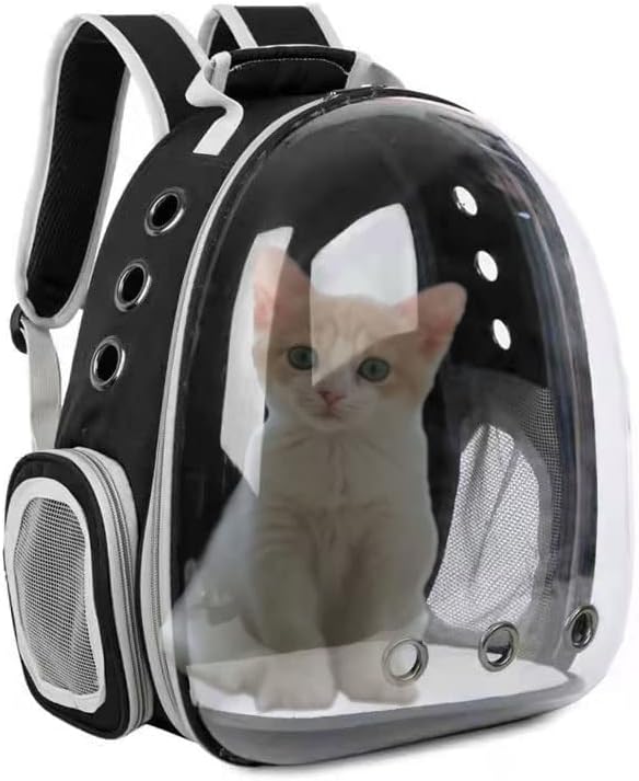 Animal Carrier Backpacks, Transparent Space Capsule Bubble Pet Backpack Bag by ZYHOAOE